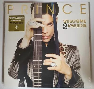 Prince – Welcome 2 America - 2 LP Vinyl Records 12  - NEW Sealed -  • $19.95