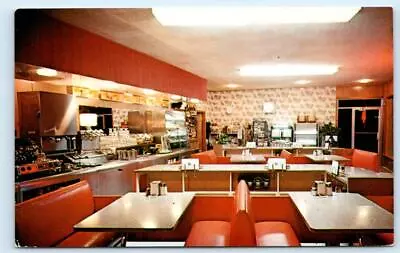 MITCHELL SD South Dakota ~ TRUCK HAVEN CAFE Interior C1950s Roadside Postcard • $5.93