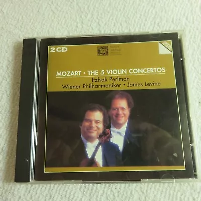 Mozart: The 5 Violin Concertos - 2 CD Discs (Musical Heritage Society)-Var. Arts • $4.99