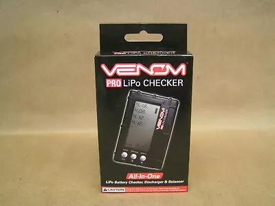 NEW VENOM Pro Lipo Checker 2s To 6s ALL-IN-ONE Checker Discharge Balancer  • $19.87