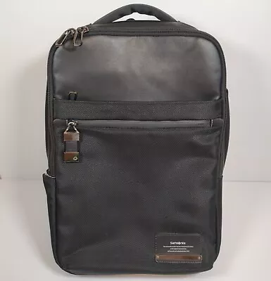 Samsonite Vestor Laptop Tablet Backpack Black Travel Luggage Carry On 15L • $99