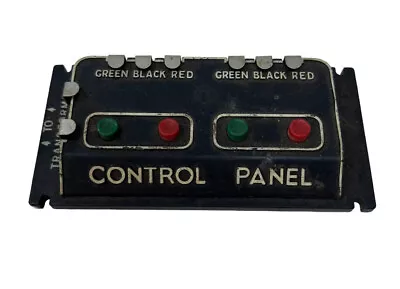 Marx Mar Toys  4 Button Control Panel USA O-Gage Electric Train Set Vintage • $9