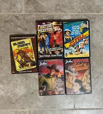 Vintage Western Movie DVD Lot • $9