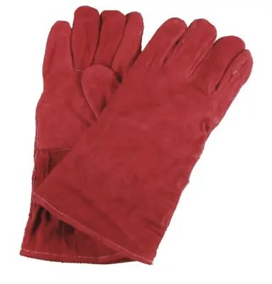 Welding Gloves Heat Resistant BBQ/Oven/MIG/TIG Welder Welder Gauntlets • £8.99