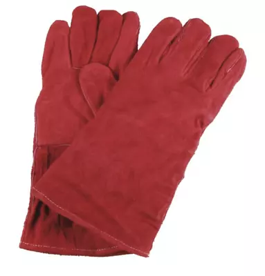 Welding Gloves Heat Resistant BBQ/Oven/MIG/TIG Welder Welder Gauntlets • £9.60