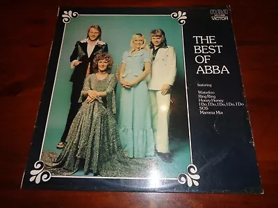 ABBA - THE BEST OF ABBA - ORIGINAL 1975 AUS PRESS VINYL LP RECORD B • $9.95