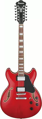 Ibanez AS7312 TCD 12 STR Artcore Electric - Transparent Cherry Red • $1024