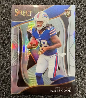 2021 Select XRC James Cook XRC Silver Prizm Rookie Card RC Buffalo Bills • $0.99