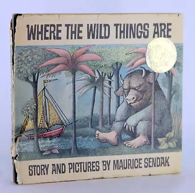 Maurice Sendak Second Printing 1963 Where The Wild Things Are Hardcover W/DJ • $500