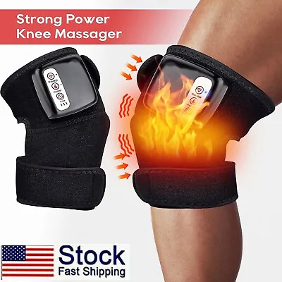 Electric Heating Knee Pads Arthritis Pain Relief Heat Therapy Joint Knee Brace • $28.99