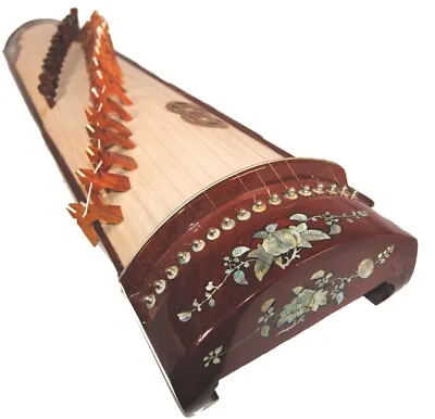 Vietnamese Dan Tranh & Case 16 Chord Zither 80cm Guzheng • $438.37