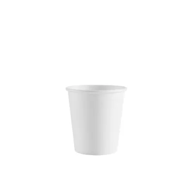 50x Paper Coffee Espresso Cup Single Wall White 118mL/4oz Disposable Cups Hot • $4.50