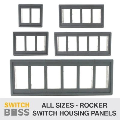 $17.90 • Buy ROCKER SWITCH HOUSING GANG PANEL 4x4 Boat Caravan Marine Fit ARB Carling Style