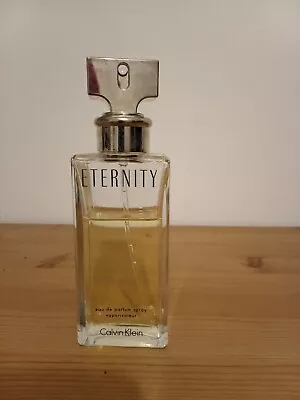 CALVIN KLEIN ETERNITY FOR WOMEN 100 ML Partly Used • £8.50
