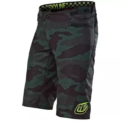 Troy Lee Designs TLD Womens MTB Downhill Skyline Shorts Shell Camo/Black Medium • $55.30