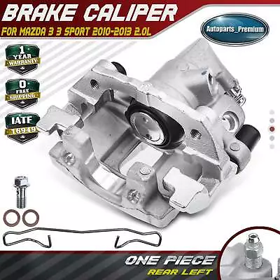 Disc Brake Caliper W/ Bracket For Mazda 3 3 Sport L4 2.0L 2010-2013 Rear Driver • $52.99