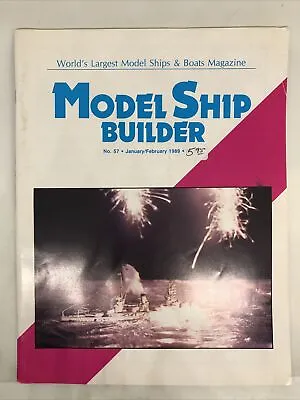 Model Ship Builder Magazine January/February 1989 • $17.23