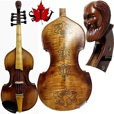 Hand Made SONG Brand Maestro 4x4 Strings 16 Viola D'Amore.Old Man Neck #15594 • $449.10