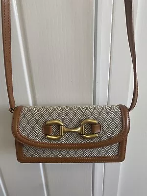 £7.99 • Buy Zara Tan Cross Body Bag 