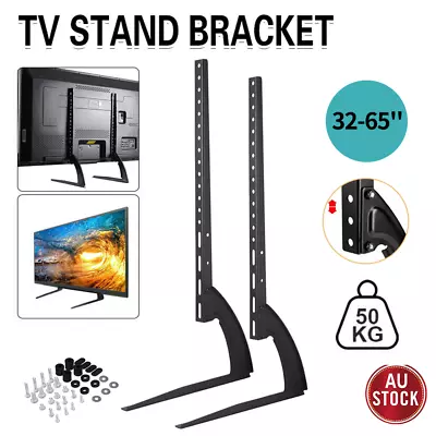 Universal Desktop TV Stand Legs Bracket Base For LCD LED Samsung 14-70'' Screen • $24.40