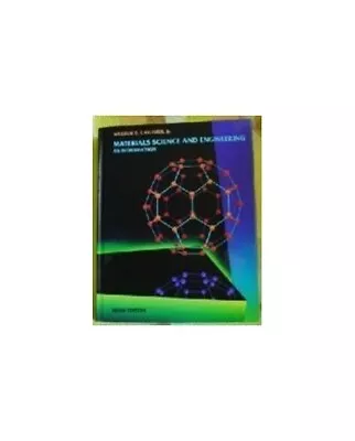 Materials Science And Engineering: An Introd... By Callister William D Hardback • £8.99