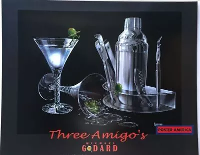 Michael Godard Three Amigos Fine Art Print Poster 24 X 30 • $46.15