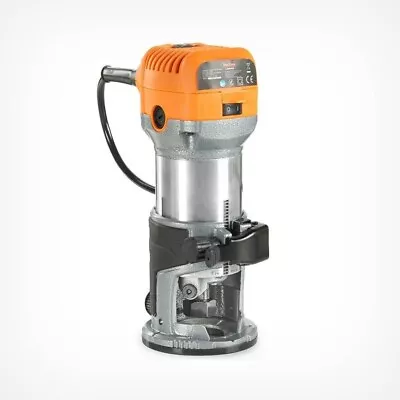 VonHaus - Compact Palm Router Saw 580W - Chuck Collet 1/4  3/8  Trimmer Base • £44