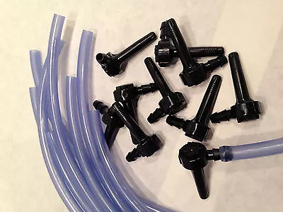 10 New Maple Tree Taps With Blue Drop Lines / Sap Spouts Spiles 5/16  FREE SHIP • $24.99