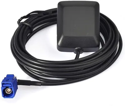 Waterproof Active Navigation GPS Antenna Fakra C Magnetic Base For Ford VW Audi • $10.89