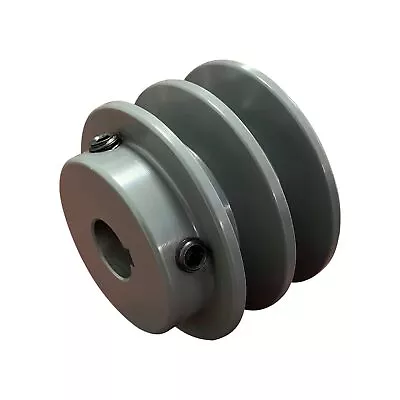 $17.99 • Buy Double Groove Pulley/Sheave 2AK25-5/8,2.5 OD 5/8 Bore For,A,3L  4L(A/ AX)V-Belts