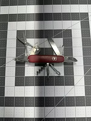 Victorinox Explorer Red 91MM Swiss Army Pocket Knife 6510  • $33