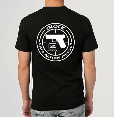 OFFICIAL  Glock Logo T-Shirt  S M L XL 2XL 3XL 4XL 5XL • $19.99