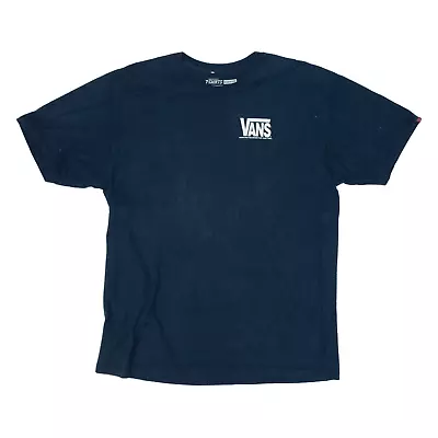 VANS Mens T-Shirt Blue L • £9.99