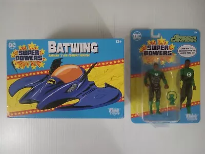 DC Super Powers  Batwing   Green Lantern (John Stewart)  McFarlane Toys Lot NEW • $11.95