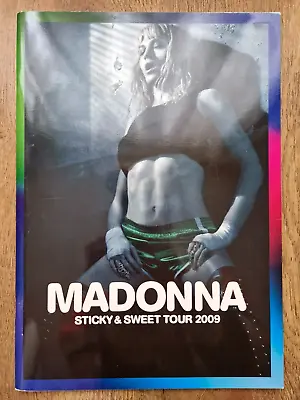 Madonna: Sticky & Sweet Tour 2009 Programme (Paperback) • £23.99