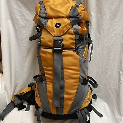 Marmot Biospan Eiger 36 Backpack Orange Gray Hiking Camping Climbing Pack Frame • $54