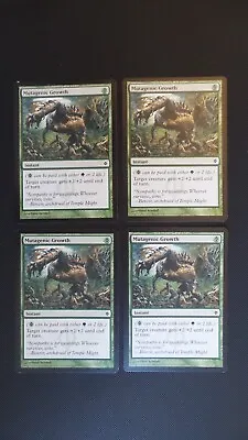 New Phyrexia ** 4x Mutagenic Growth X4 ** Mtg Magic (EX/SP) • $8.39