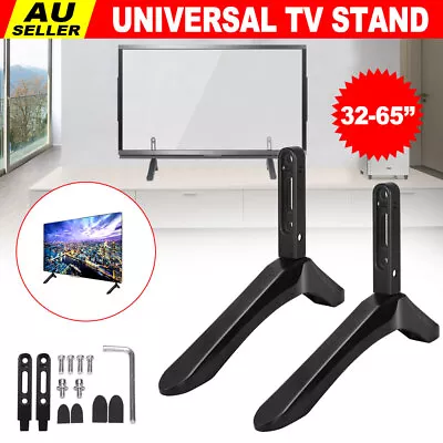 2PCS TV Stand For 32-65  Samsung Vizio Sony LCD LED Monitor Television Pedestal • $22.95