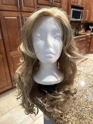 Selena Wig | WigPro | Long Wavy/Mono Top| Color 24/613 • $85