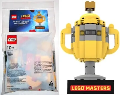 NEW LEGO Masters 6495154 Mini Trophy Walmart Limited Edition 150 Pcs FREE SHIP • $13.29