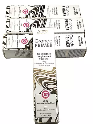 GRANDE PRIMER Pre-Mascara Lengthener &Thickener BOOST LASH VOLUME INSTANTLY 4.4g • £9.99