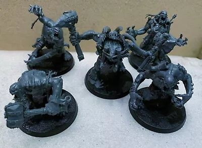 Warhammer Age Of Sigmar Ogor Mawtribes Gorger Mawpack Warband X5 • $19.91