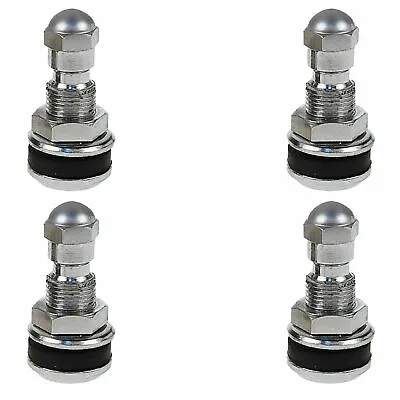 GR-5991B Chrome Clamp In Valve Stem For .453 And .625 Valve Holes Pack Of 4 • $7.60