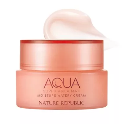 Nature Republic Super Aqua Max Moisture Watery Cream Face Moisturizer 80ml • $16