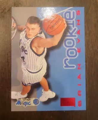 1996-97 Skybox Premium Star Rubies Brian Evans #208 Magic SSP Rookie RC • $7.34