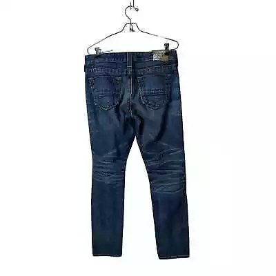 True Religion Brianna Womens Straight Leg Jeans Sz 27 Button Fly  • $32.29