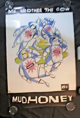 MUDHONEY 1995 My Brother The Cow Promo Poster 24x36 VG/ Mint- • $4.95