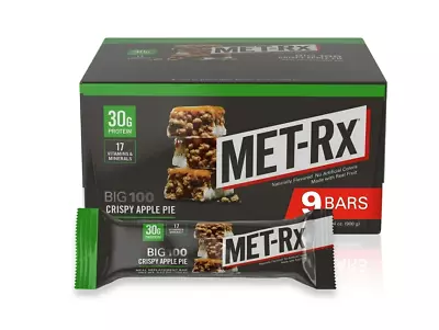 MET-Rx Big 100 Rispy Apple Pie Bars • $19.89