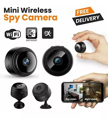 WiFi Small Mini Spy Camera HD Hidden IP Motion Night Vision Nanny Security Cam • $11