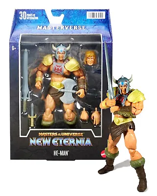 Masters Of The Universe Masterverse New Eternia He-Man 7  Figure New In Box • $19.88